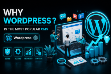 Why WordPress is the most popular CMS 3D illustration